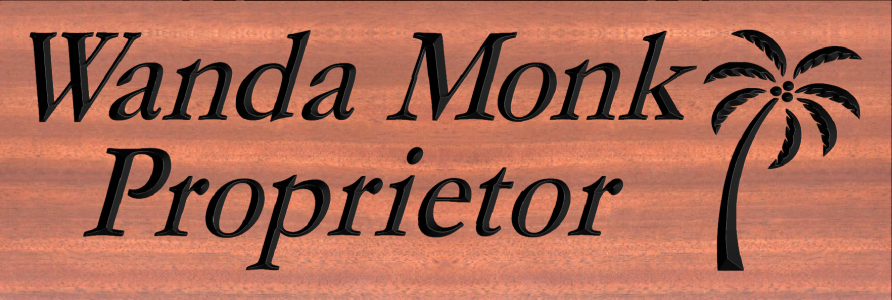 Wanda Monk sign